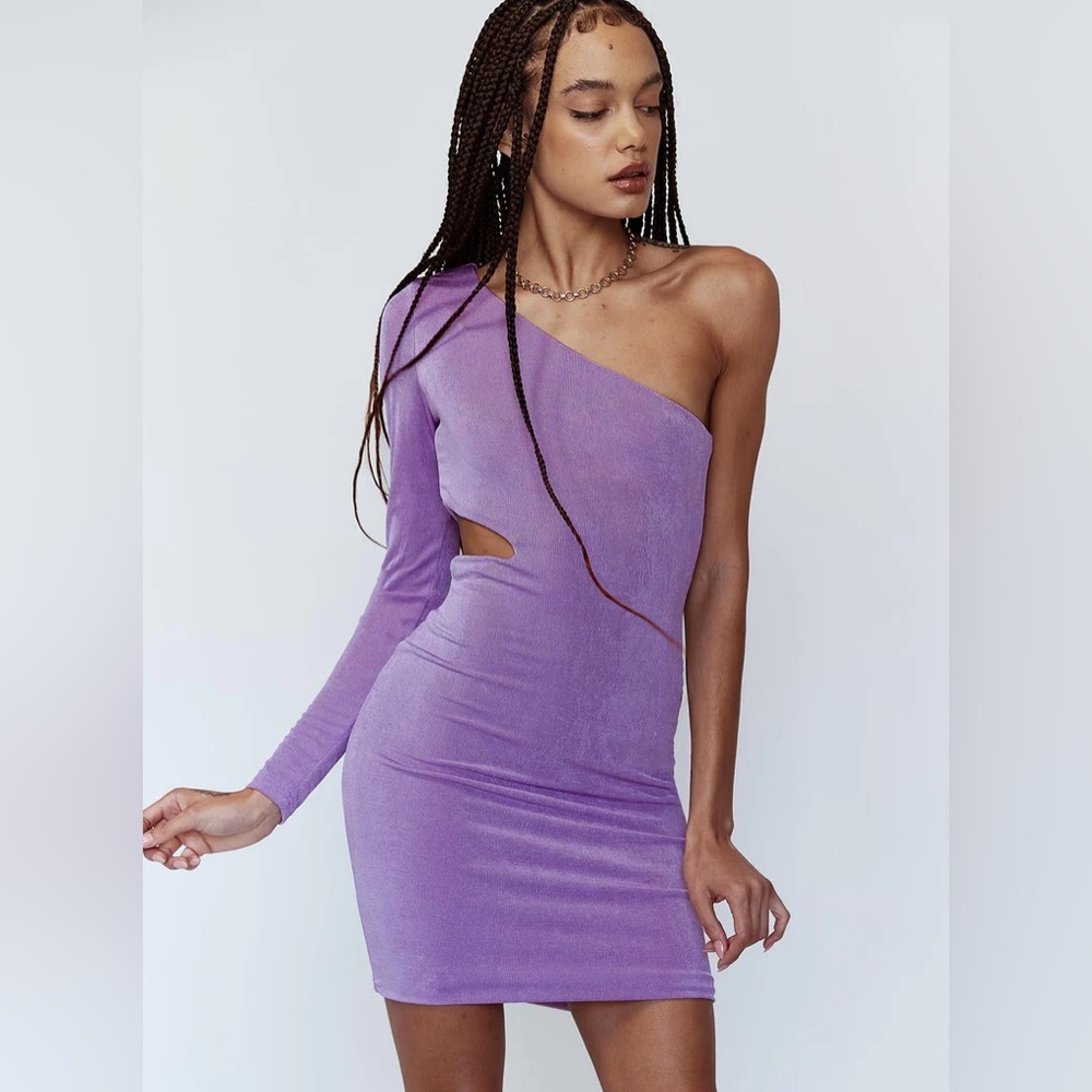 Princess Polly “Kendall Mini Dress Purple”